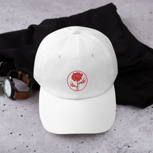 Load image into Gallery viewer, BR Red Rose Dad Hat
