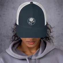 Load image into Gallery viewer, BR Black &amp; White Trucker Hat
