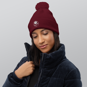 BR Pom Pom Beanie